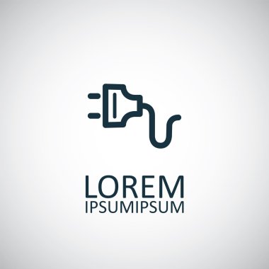 elektrik prizinden simgesi