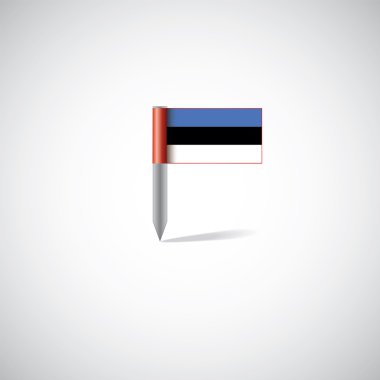 Estonya bayrağı pi