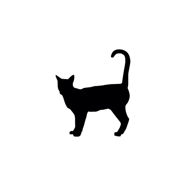 Cat silhouette — Stock Vector