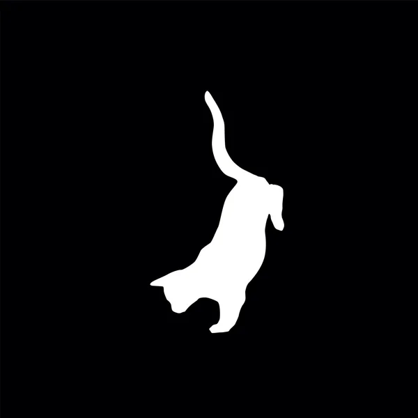 Kattensilhouet — Stockvector