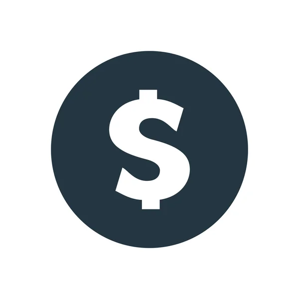Δολάριο ico — Διανυσματικό Αρχείο