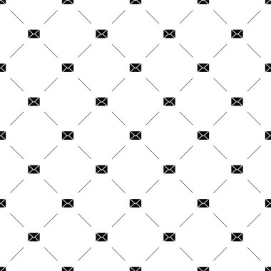 Vektör seamless modeli, e-posta