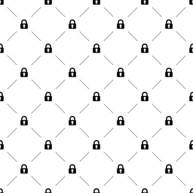Vektör seamless modeli, kilit