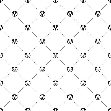 Vektör seamless modeli, domuz