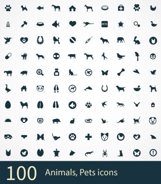 100 hayvan, Evcil hayvan simgeler