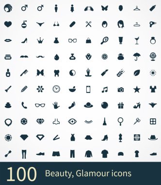 100 güzellik, glamour simgeleri