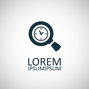 Büyüteç'i saat simgesini