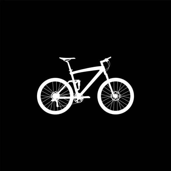 Símbolo da bicicleta — Vetor de Stock