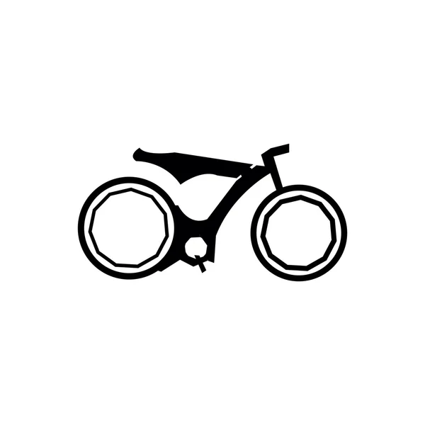 Symbole vélo — Image vectorielle