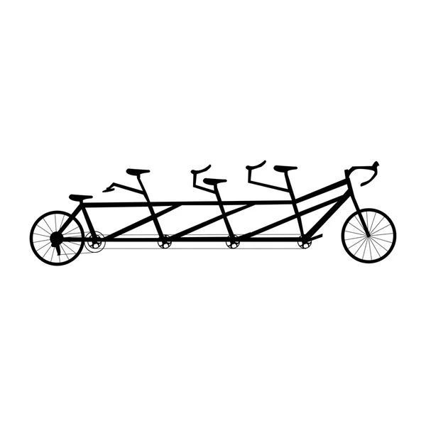 Symbole vélo — Image vectorielle