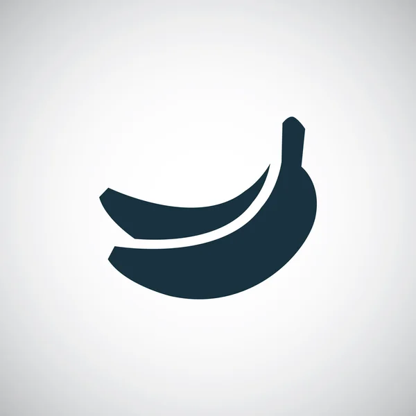Banaan pictogram — Stockvector