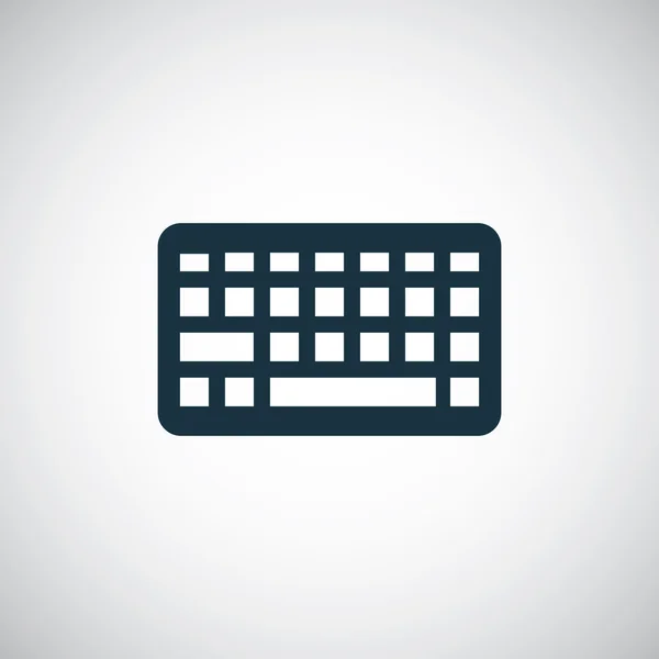 Ícone de teclado — Vetor de Stock