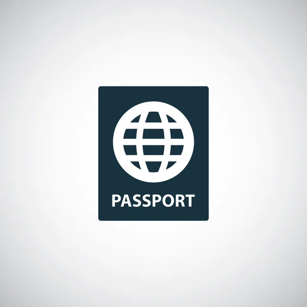 Значок паспорта — стоковый вектор