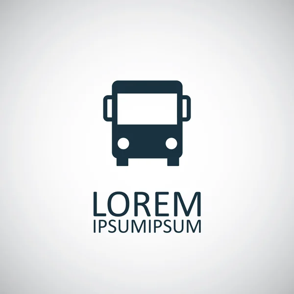 Icona del bus — Vettoriale Stock