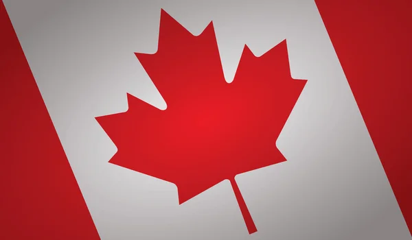 Kanada-Fahne — Stockvektor