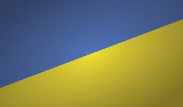 Bandeira ucraniana — Vetor de Stock