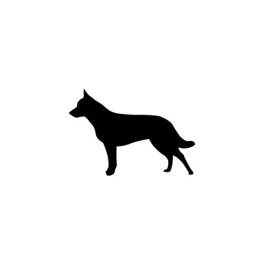 köpek siluet simge
