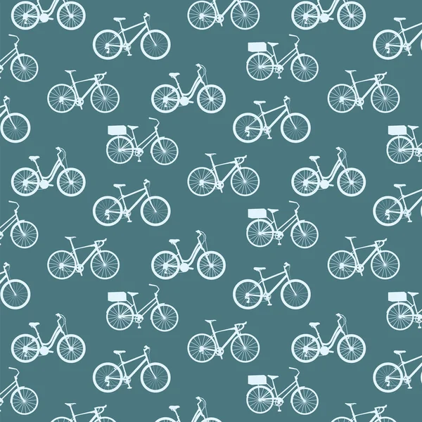 Vélos motif vintage — Image vectorielle