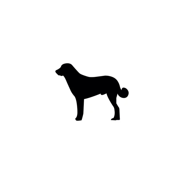 Dog silhouette symbo — Stock Vector