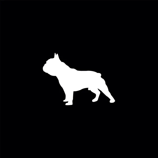 Hund silhouette symboler — Stock vektor