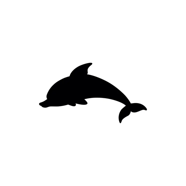 Jumping Dolphin icon — Stock Vector