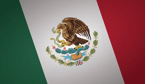 Bandeira do México — Vetor de Stock