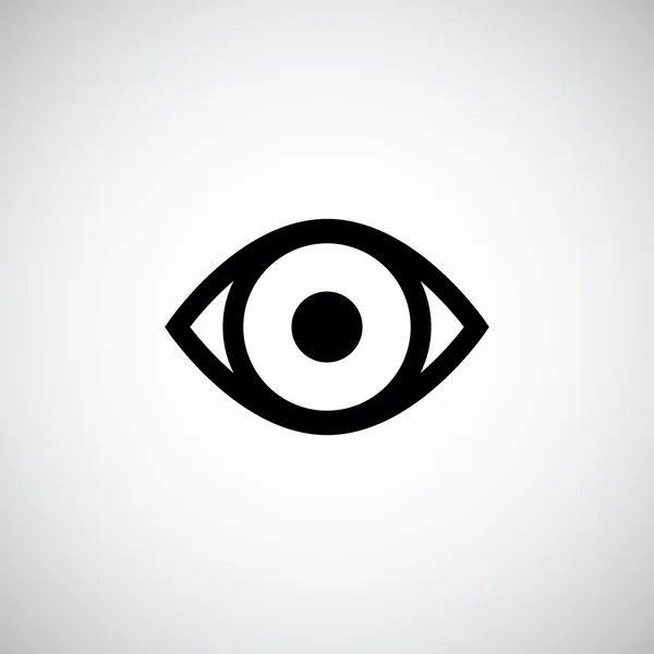 Εικονίδιο ματιών — Διανυσματικό Αρχείο