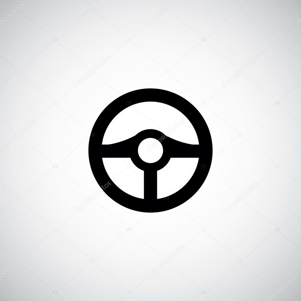 steering wheel symbol