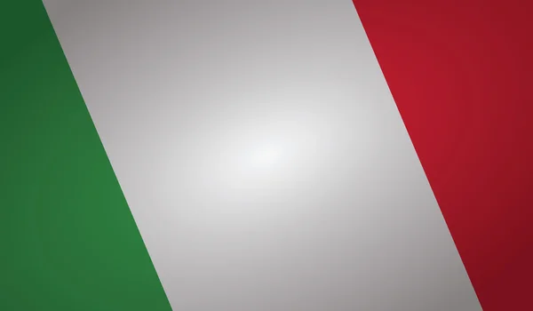 Italienische Flagge — Stockvektor