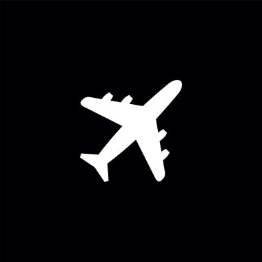 uçak işareti logo simge