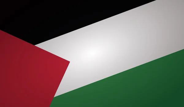 Palesztin zászló — Stock Vector