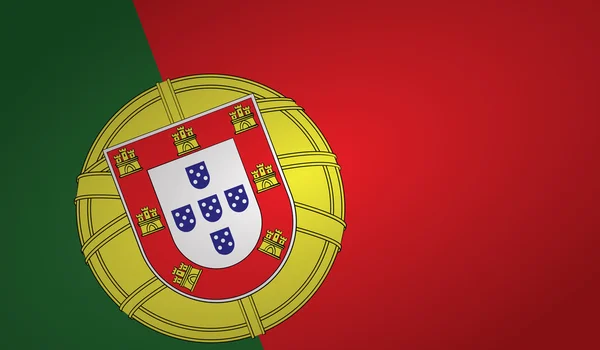 Flaga Portugalii — Wektor stockowy