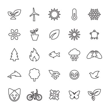 25 anahat, evrensel ekoloji simgesi