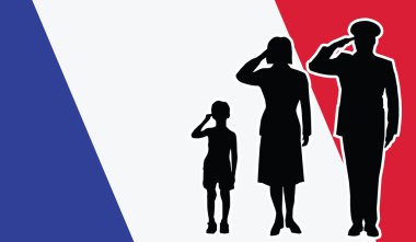 Fransa asker ailesi selamı
