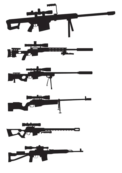 狙撃武器 — ストックベクタ