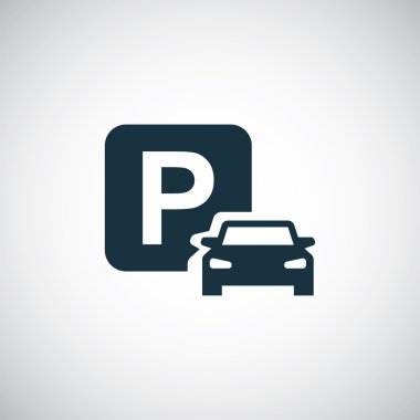 parking icon clipart