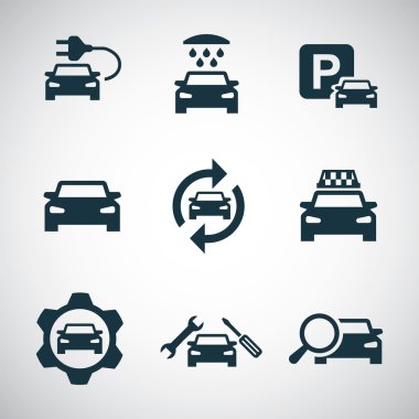 arabalar Icons set