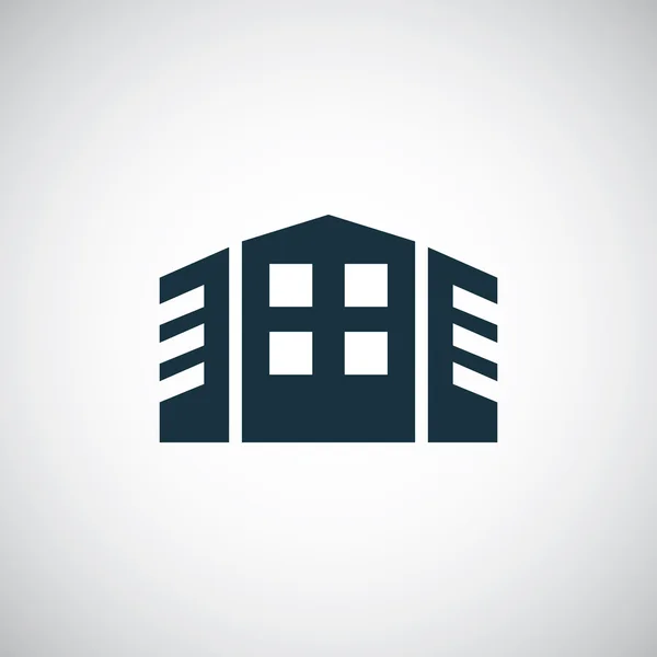 Ikona budynku — Wektor stockowy