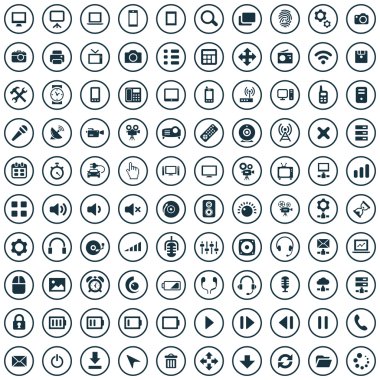 100 aygıt simgesini