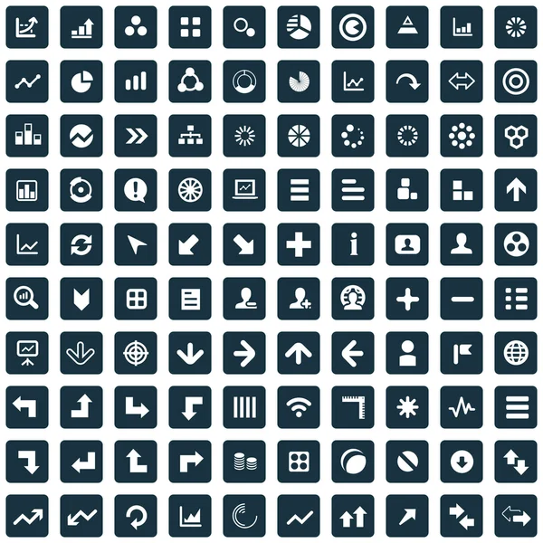 Icône de diagramme 100 — Image vectorielle