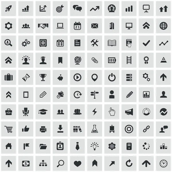 100 icono de inicio — Vector de stock