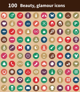 100 güzellik, glamour simgeleri