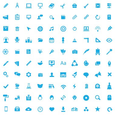 100 sanat, tasarım simgeler