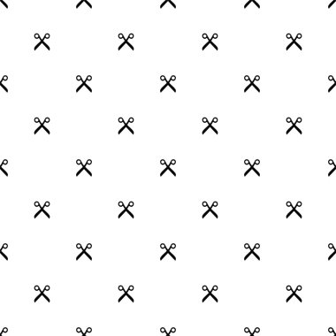 Vektör seamless modeli, makas