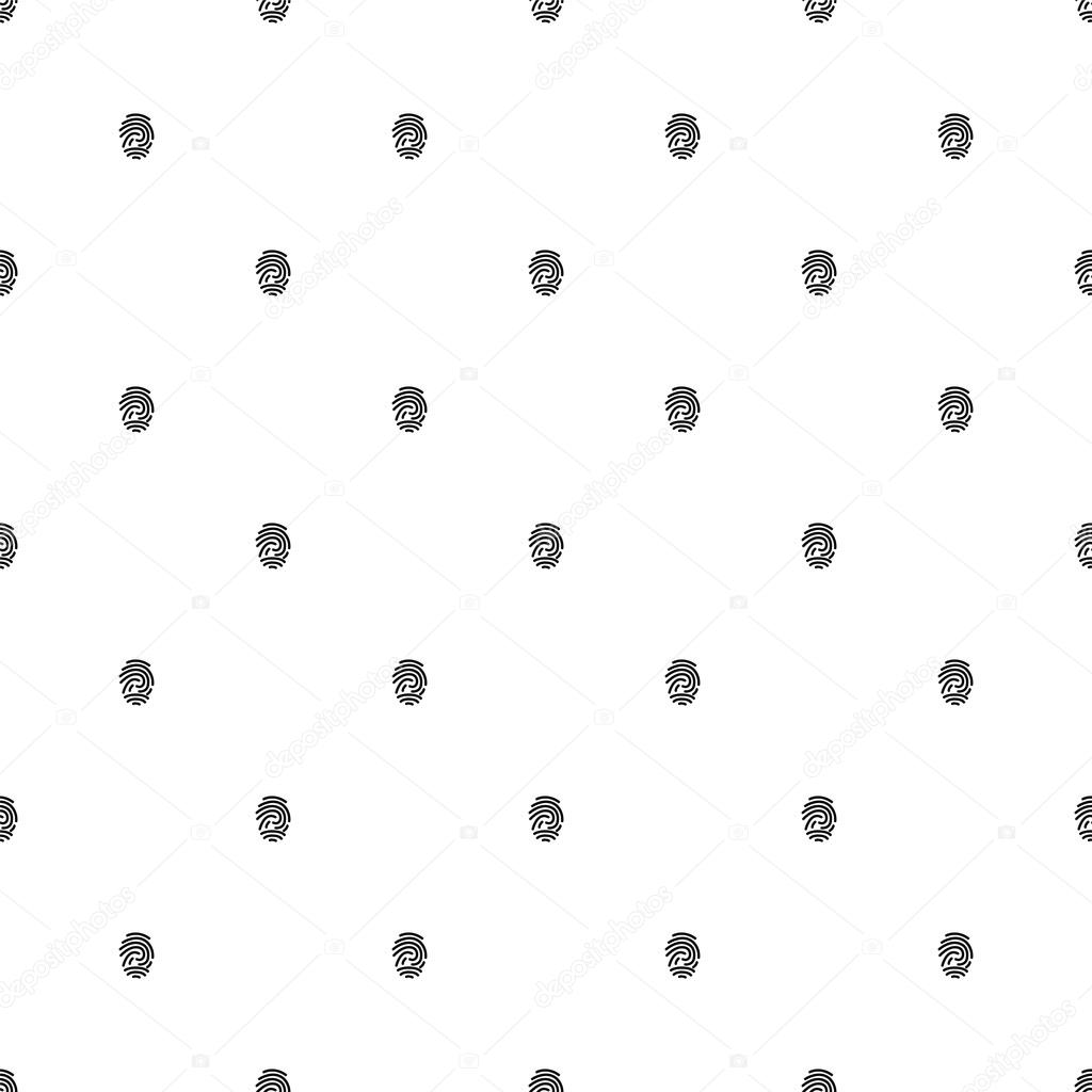 Vector seamless pattern, fingerprint