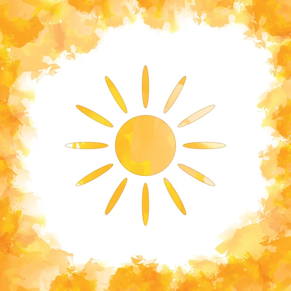 Sun icon — Stock Vector