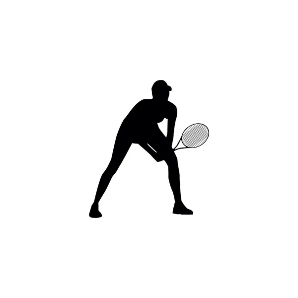 Joueur de tennis — Image vectorielle