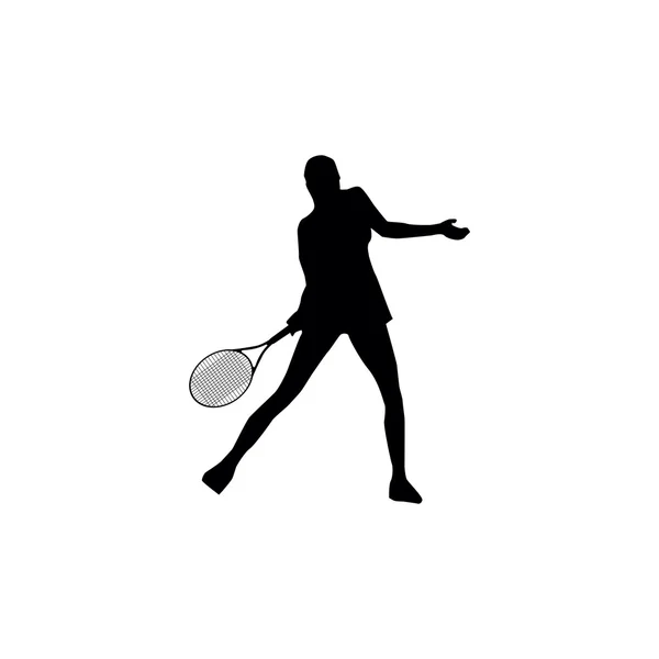 Tennis playe — Image vectorielle