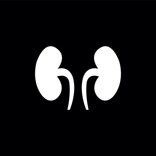 Kidneys symbol, illustration — Stock Vector