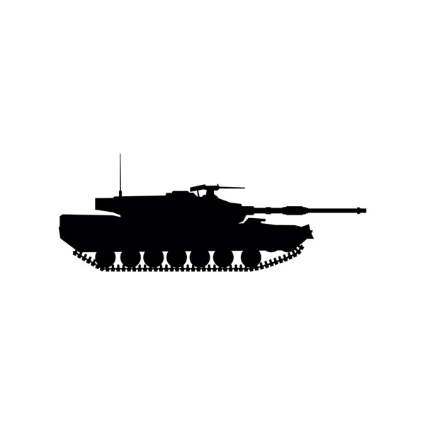 Tanque de ilustração arma — Vetor de Stock